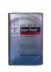 Моторное масло Eneos Super Diesel Synthetic SAE 5w40, 0,946л